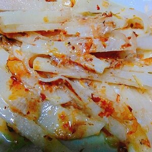 大根と鰹節のサラダ☆ヨーグルトドレッシング